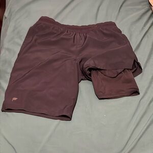Athletic shorts from Fabletics. Athletic lining with pocket inner leg pocket.